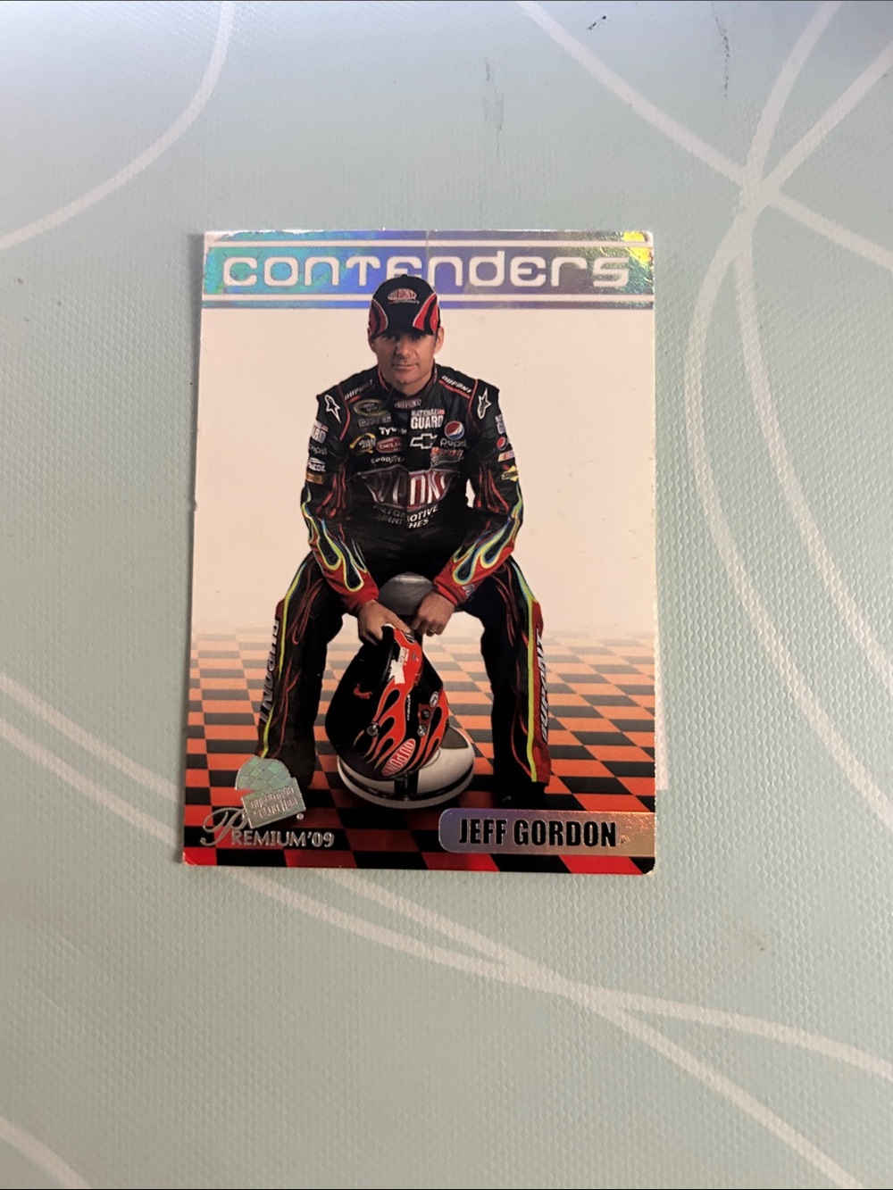 Jeff Gordon Contenders Racing Card -